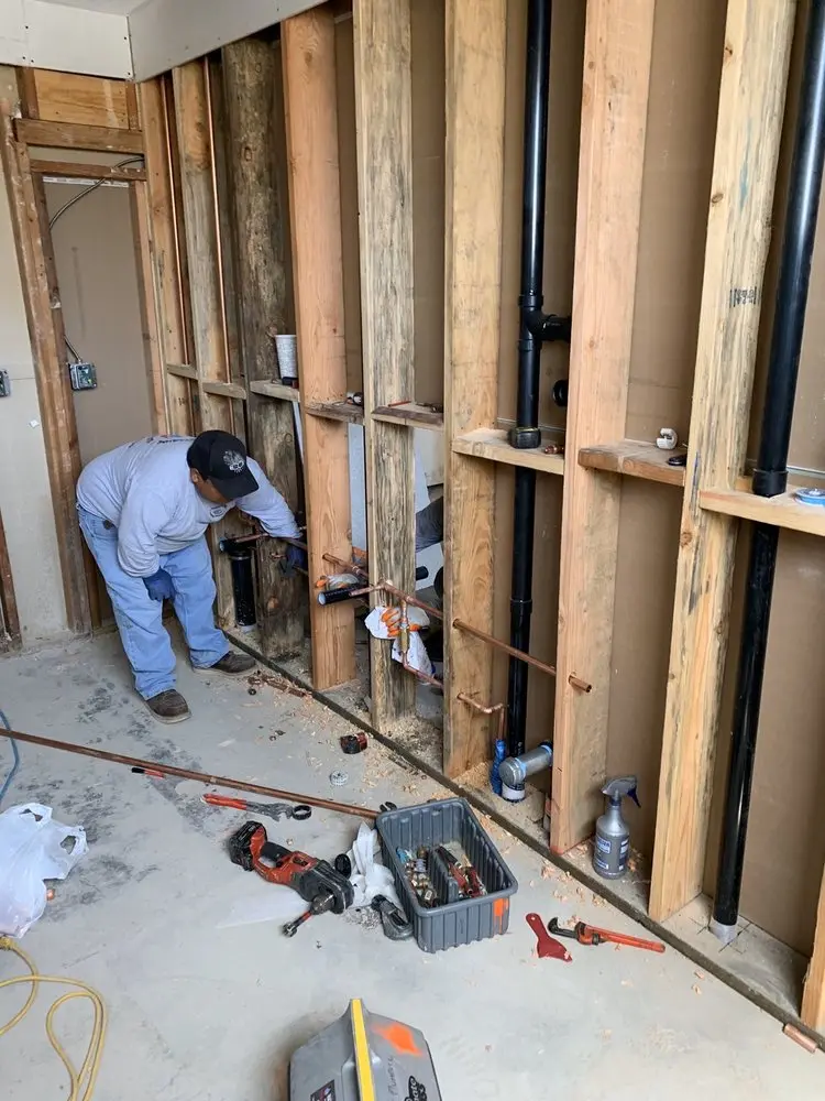 Commercial rough-in plumbing for Water Heater Replacement in Wauconda